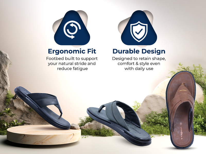 Men’s Slip-On Sandals With Arch Support | TPG-3002 A+ Content