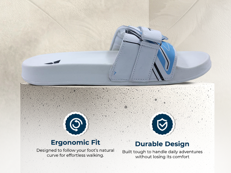 Comfort Unisex Slides With Soft & Flexible Footbed | TSG-2006 A+ Content