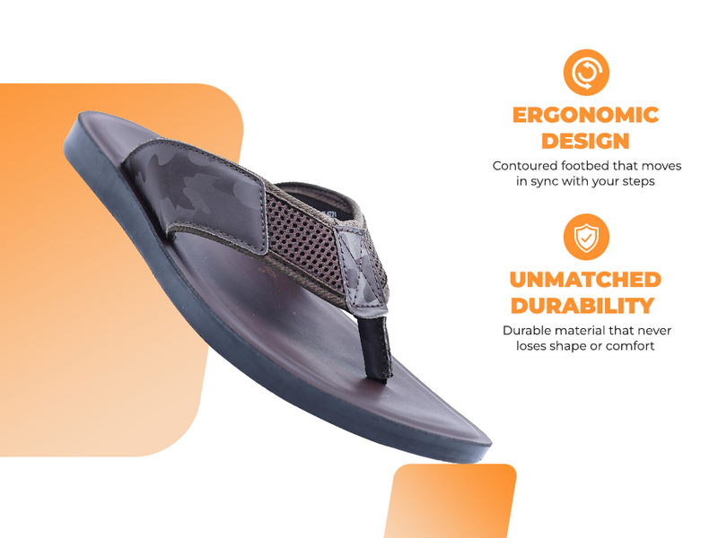 Classic Everyday Slippers With Arch Support | TPG-3026 A+ Content