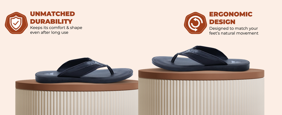 Classic Everyday Slippers With Arch Support | TPG-3027 A+ Content