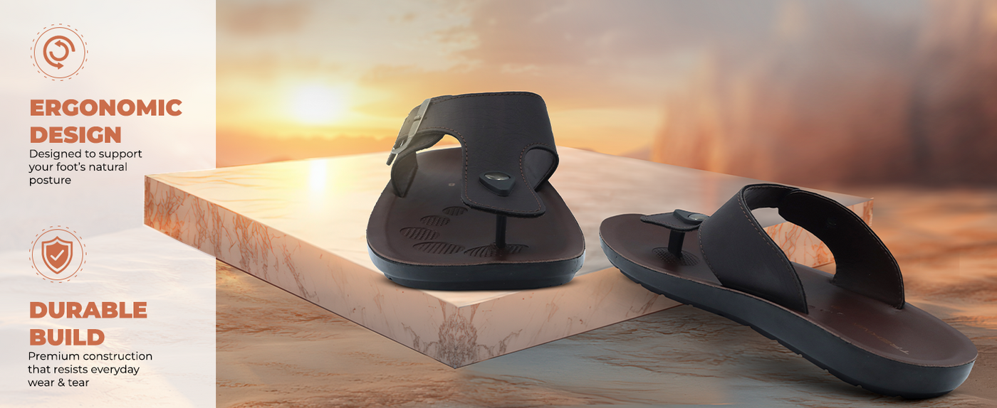 Men’s Open-Toe Sandals With Adjustable Straps | TPG-3033 A+ Content