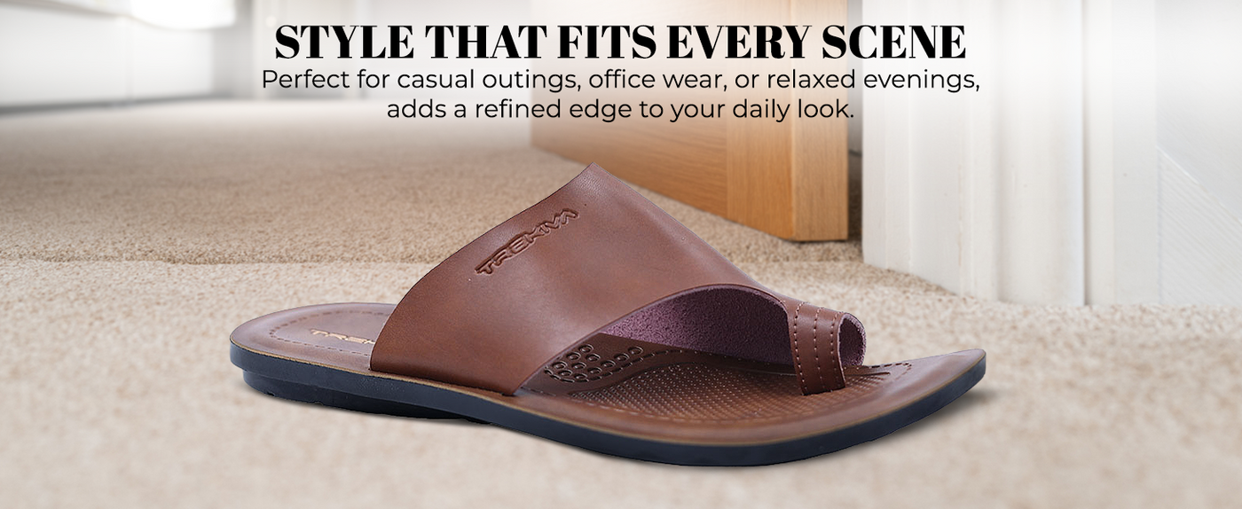 Men’s Open-Toe Sandals With Arch Support | TPG-3020 A+ Content