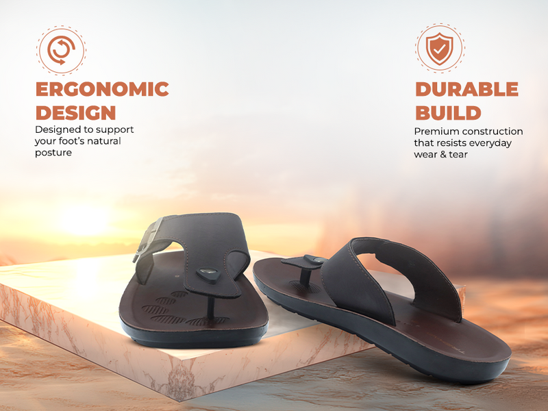 Men’s Open-Toe Sandals With Adjustable Straps | TPG-3033 A+ Content