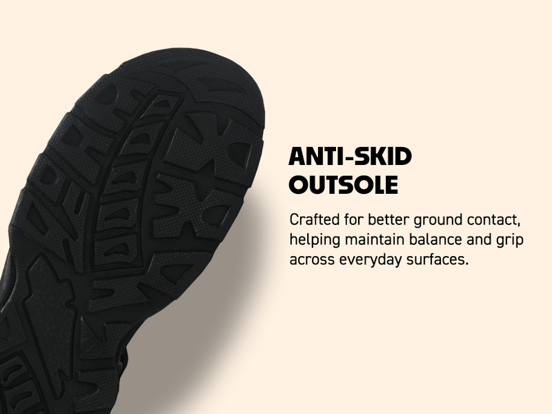 Men’s Sporty & Stylish Sandals With Velcro Straps | TSD-4003 A+ Content