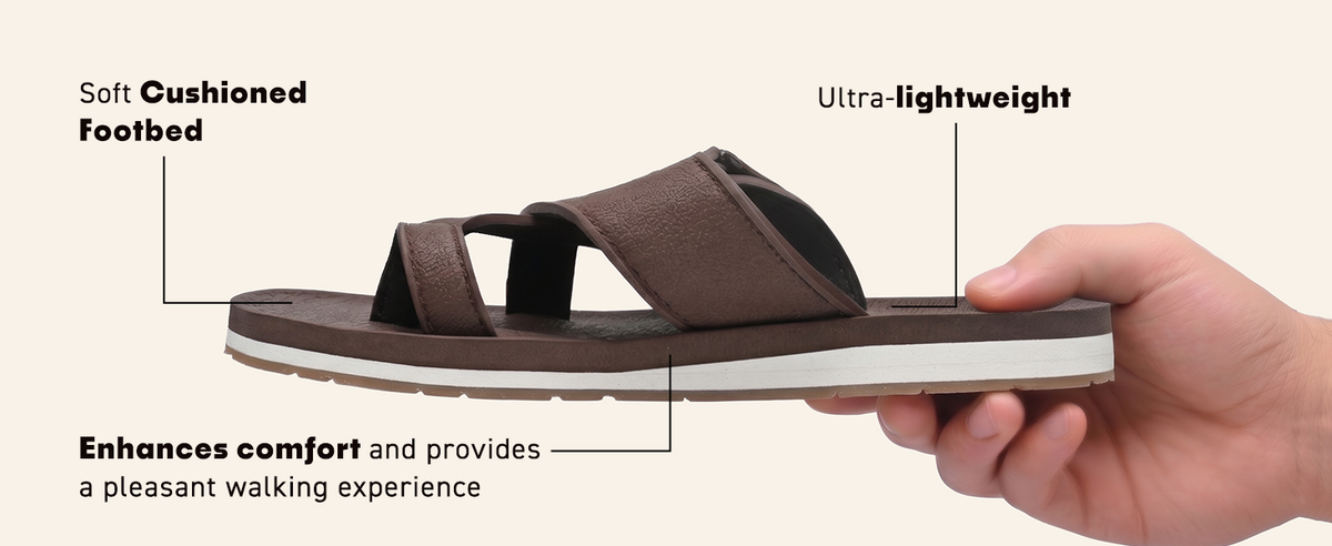 Open Toe Flip-Flops With Criss Cross Straps  | TFG-1045 A+ Content
