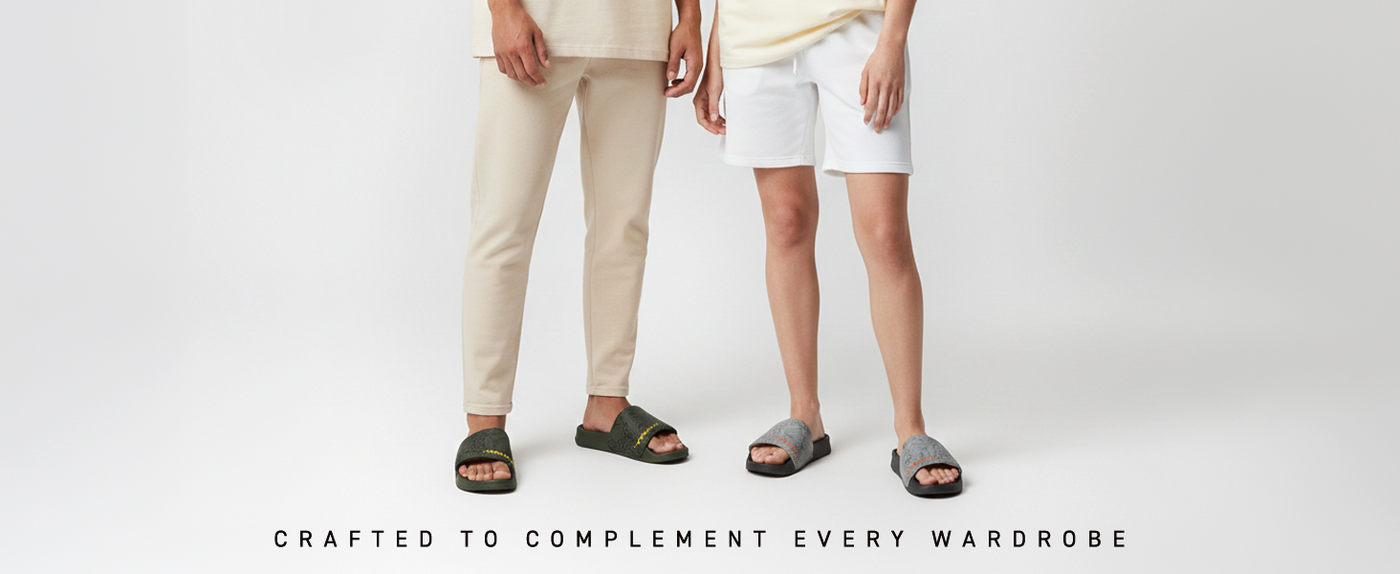 Comfort Unisex Slides With Soft & Flexible Footbed | TSG-2022 A+ Content