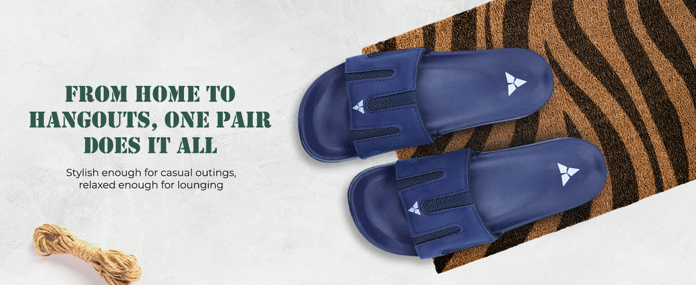 Comfort Unisex Slides With Soft & Flexible Footbed | TSG-2005 A+ Content