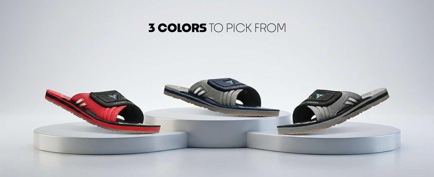 Ortho Comfort Indoor & Outdoor Slip-On Slider | TR-T0801 A+ Content