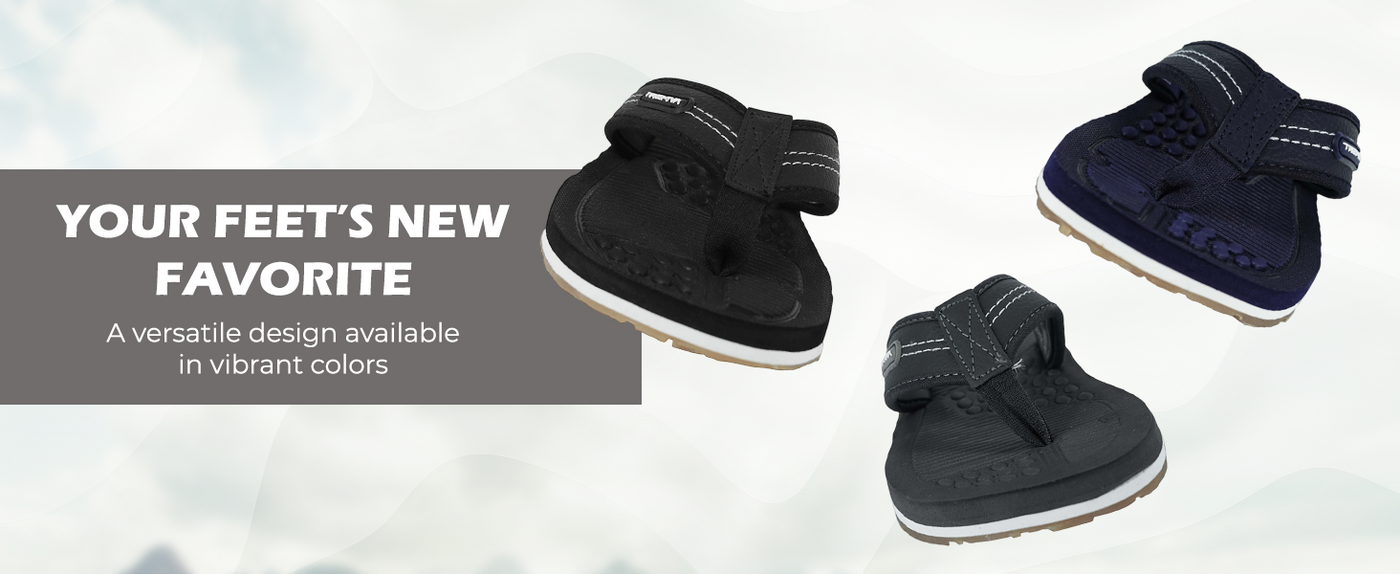Ortho Comfort Slippers With Arch-Support | TFG-1056 A+ Content