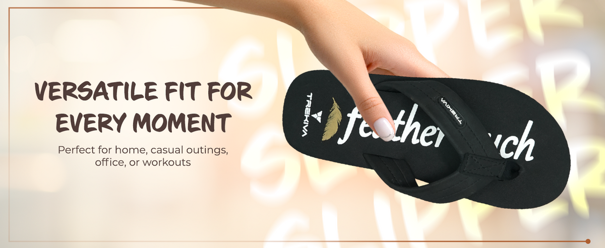 Feather Touch Ortho Comfort Slippers | TFG-1050 A+ Content
