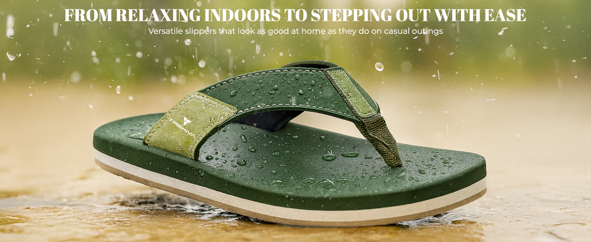 Everyday Ortho Comfort Indoor & Outdoor Slippers | TR-T0501 A+ Content