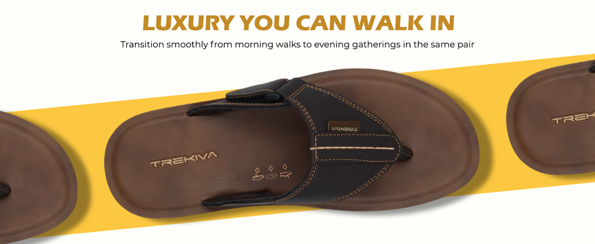 Men’s Slip-On Sandals With Arch Support | TPG-3044 A+ Content