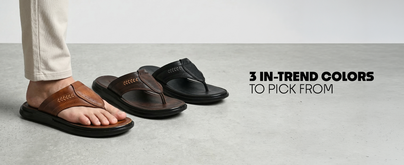 Men’s Slip-On Sandals With Arch Support | TPG-3006 A+ Content