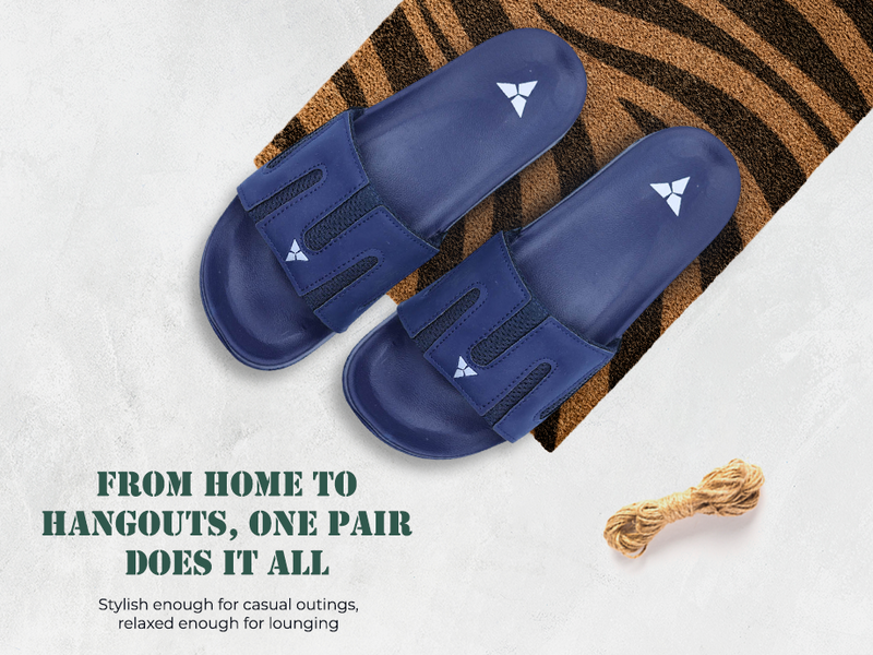 Comfort Unisex Slides With Soft & Flexible Footbed | TSG-2005 A+ Content