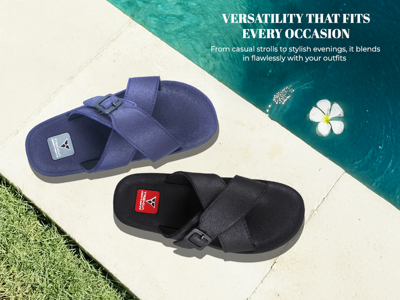 Adjustable Flip-Flops With Criss Cross Straps | TFG-1058 A+ Content