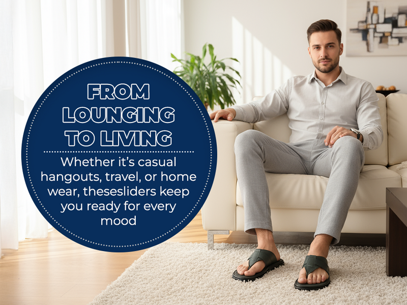 Men’s Slip-On Sandals With Arch Support | TPG-3002 A+ Content