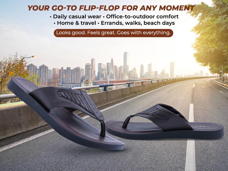 Slip-On Sandals For Men With Arch Support | TPG-3019 A+ Content