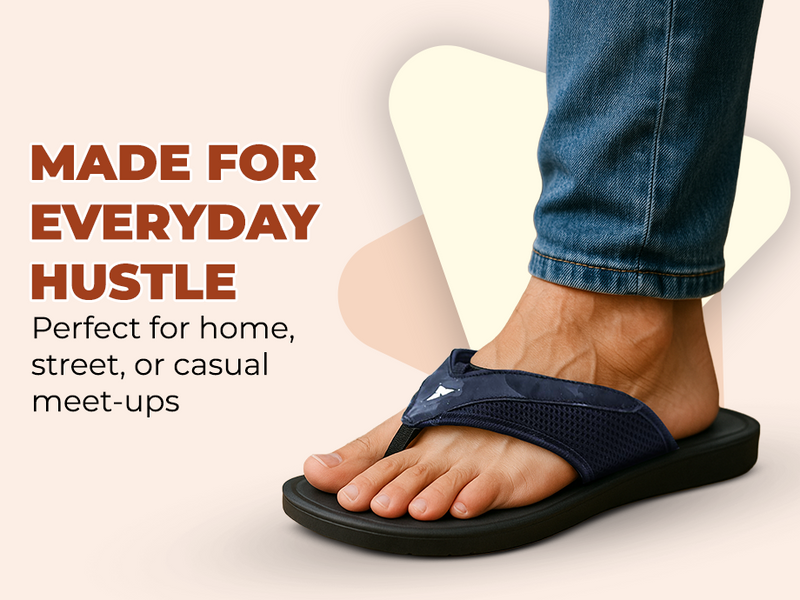 Classic Everyday Slippers With Arch Support | TPG-3027 A+ Content