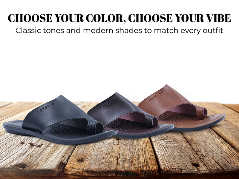 Men’s Open-Toe Sandals With Arch Support | TPG-3020 A+ Content