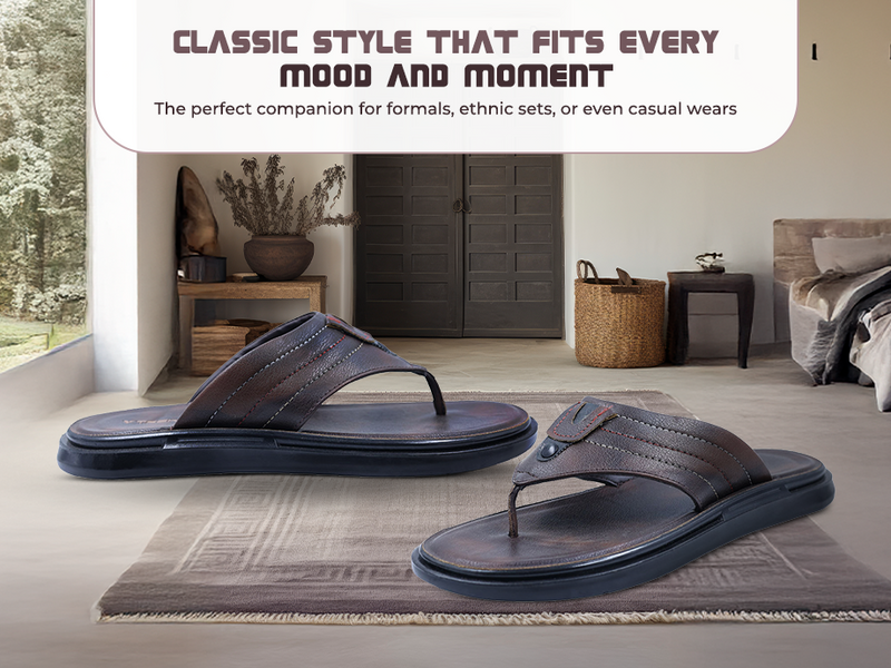 Slip-On Sandals For Men With Arch Support | TPG-3004 A+ Content
