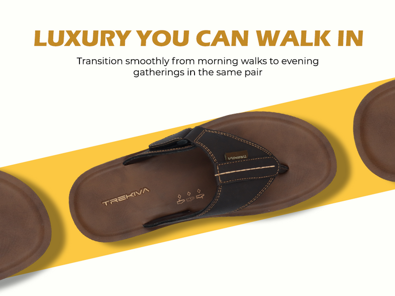 Men’s Slip-On Sandals With Arch Support | TPG-3044 A+ Content