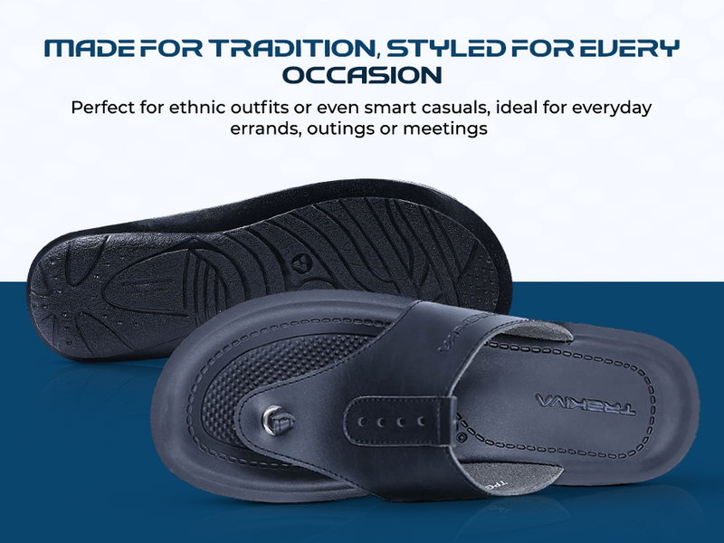 Men’s Everyday Slip-On Sandals With Arch Support & Cushioned Footbed  | TPG-3021 A+ Content