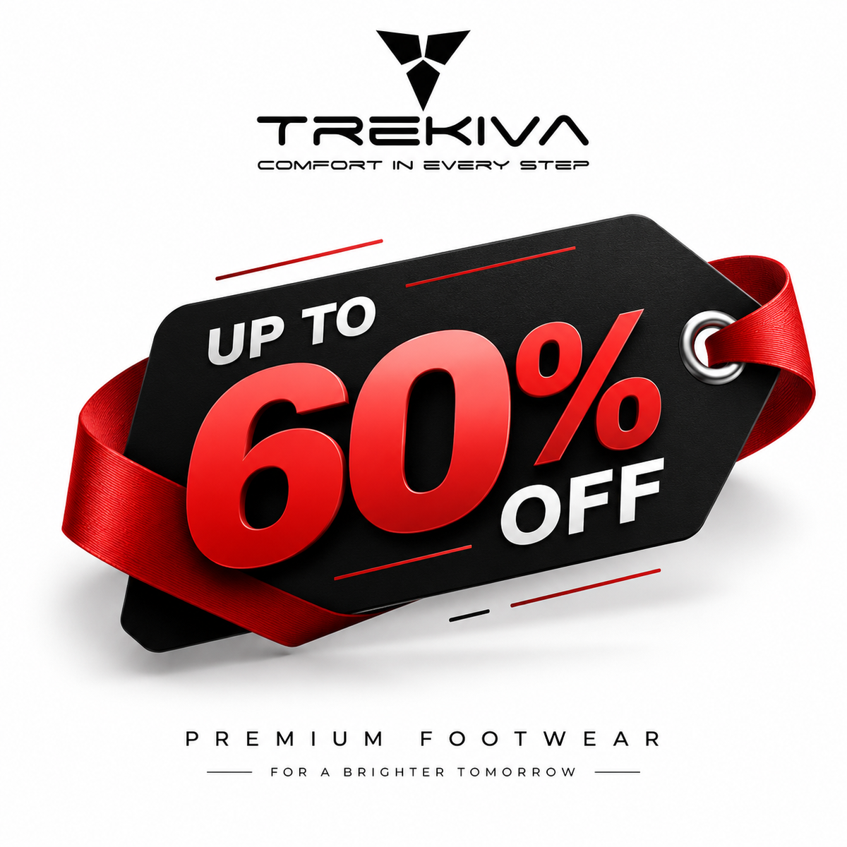 Up to 60% Off | Footwear Starting at ₹499 | Free Shipping on Prepaid Orders