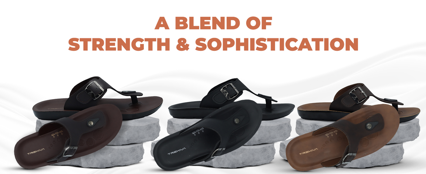 Men’s Open-Toe Sandals With Adjustable Straps | TPG-3033 A+ Content