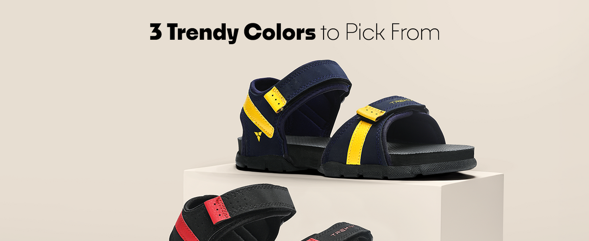 Men’s Sporty & Stylish Sandals With Velcro Straps | TSD-4003 A+ Content