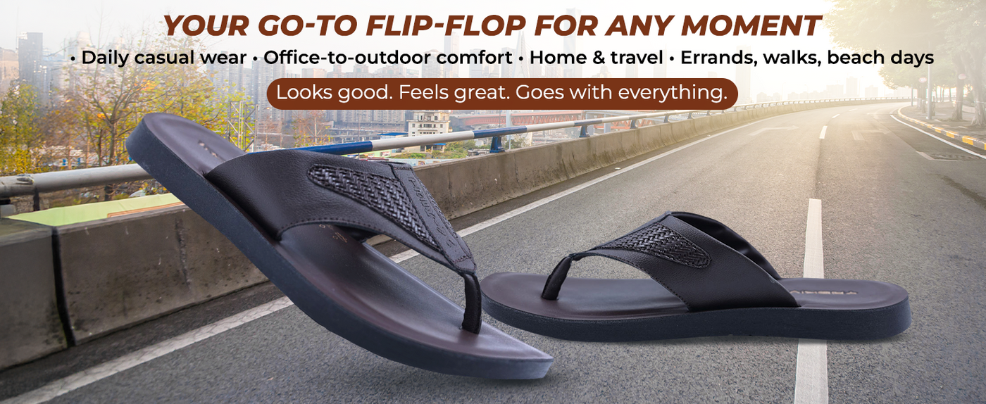 Slip-On Sandals For Men With Arch Support | TPG-3019 A+ Content