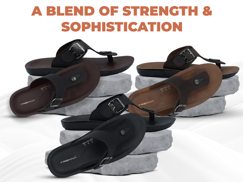 Men’s Open-Toe Sandals With Adjustable Straps | TPG-3033 A+ Content