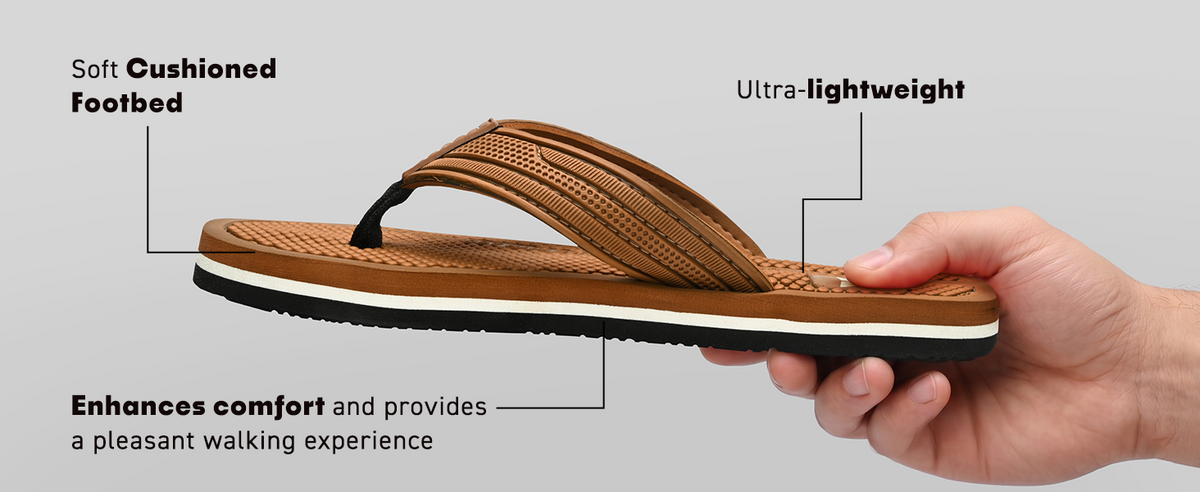Ortho Flip Flops With Acupressure Points | TFG-1049 A+ Content