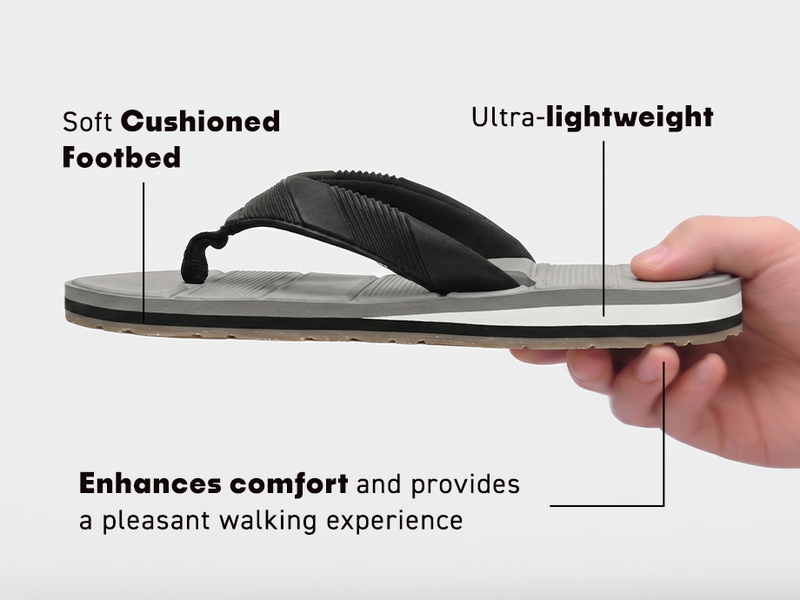Slip-On Slippers With Cushioned Footbed  | TFG-1046 A+ Content