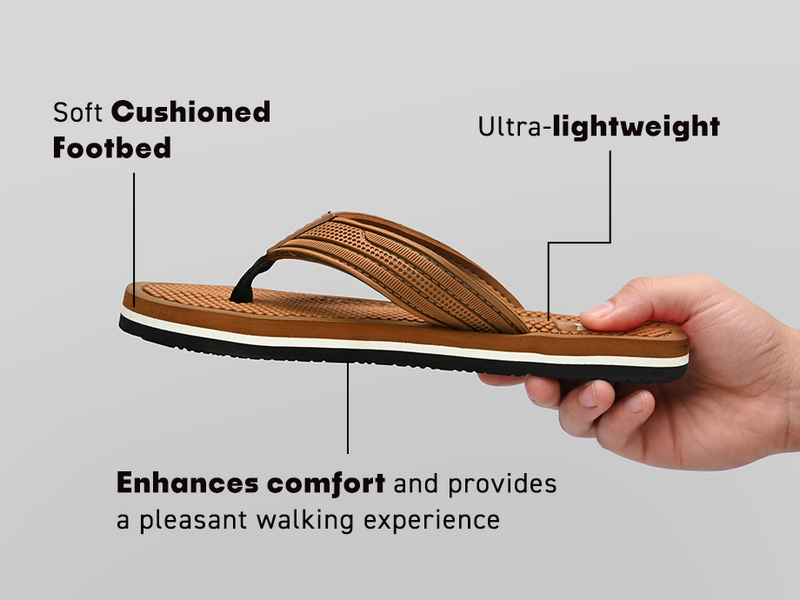 Ortho Flip Flops With Acupressure Points | TFG-1049 A+ Content