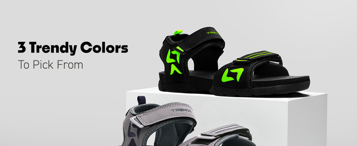 Men’s Sporty & Stylish Sandals With Velcro Straps | TSD-4002 A+ Content