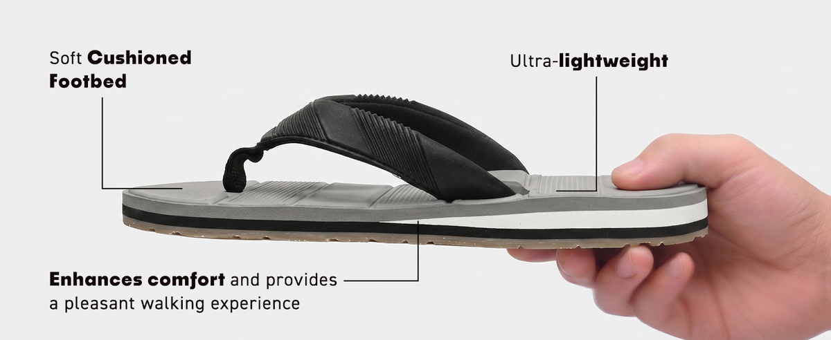 Slip-On Slippers With Cushioned Footbed  | TFG-1046 A+ Content