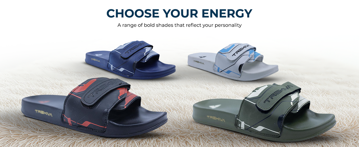 Comfort Unisex Slides With Soft & Flexible Footbed | TSG-2006 A+ Content
