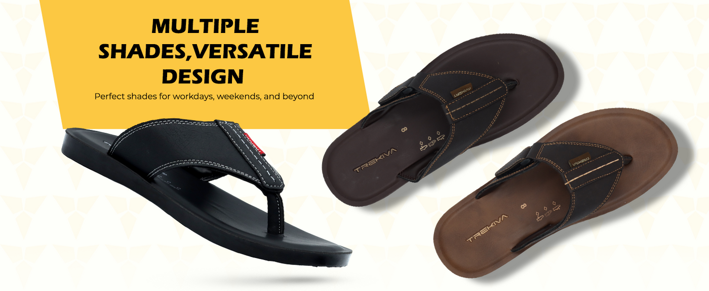 Men’s Slip-On Sandals With Arch Support | TPG-3044 A+ Content