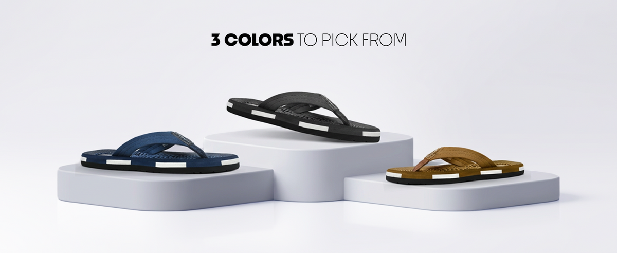 Ortho Flip Flops With Accupressure Points  | TFG-1051 A+ Content