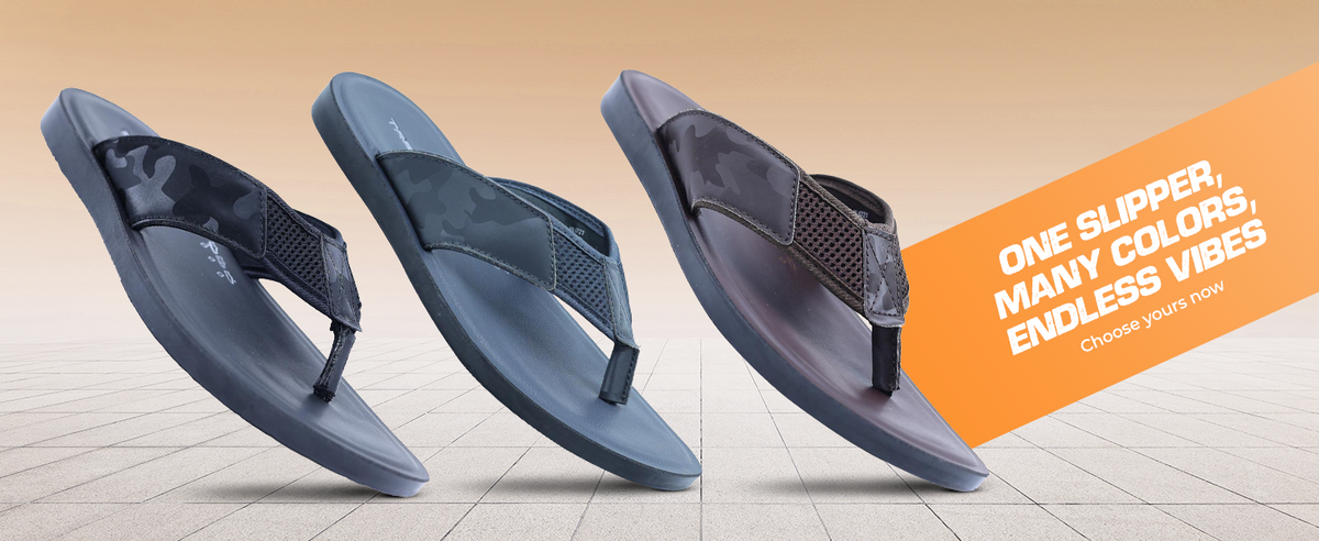 Classic Everyday Slippers With Arch Support | TPG-3026 A+ Content