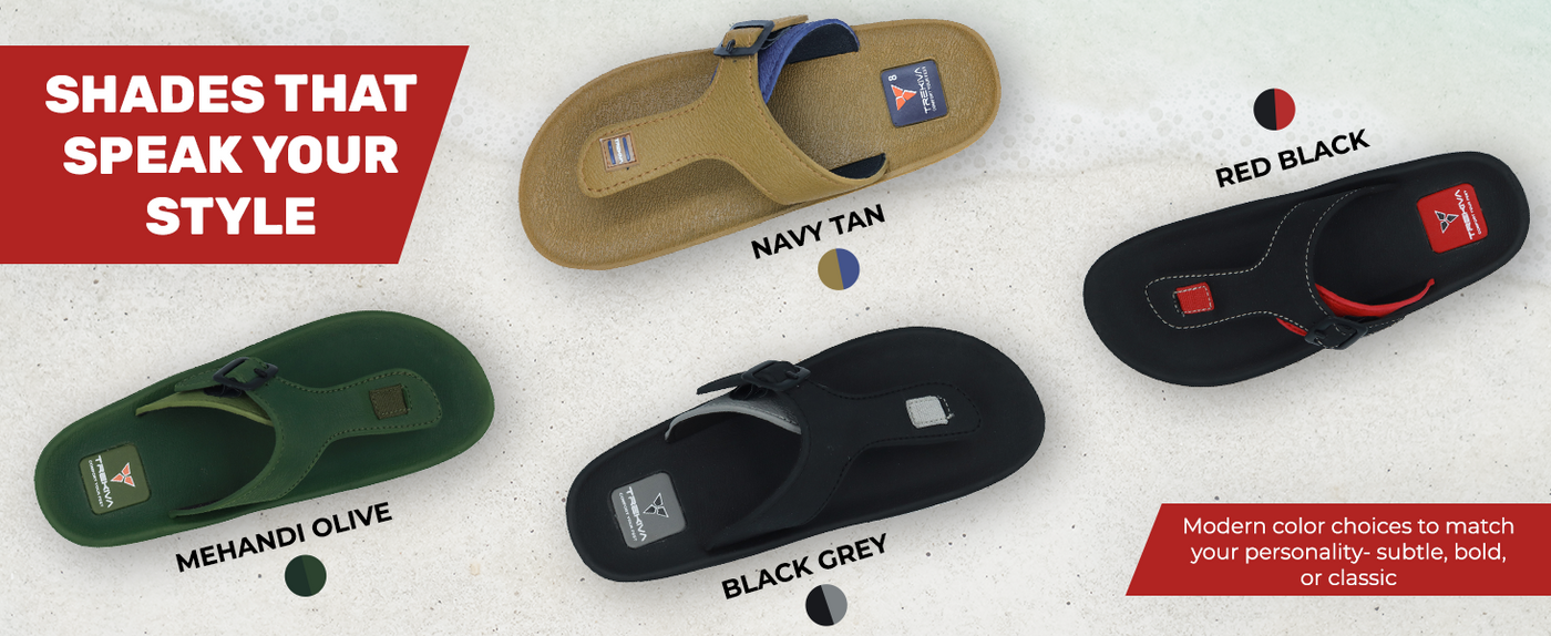 Everyday Slippers With Adjustable Buckle Closure | TR-T0101 A+ Content