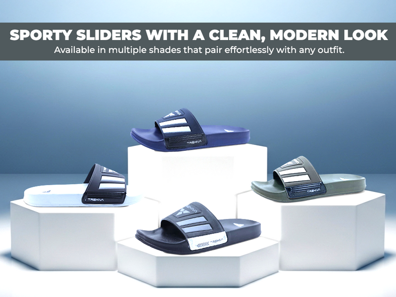 Comfort Unisex Slides With Soft & Flexible Footbed | TSG-2004 A+ Content