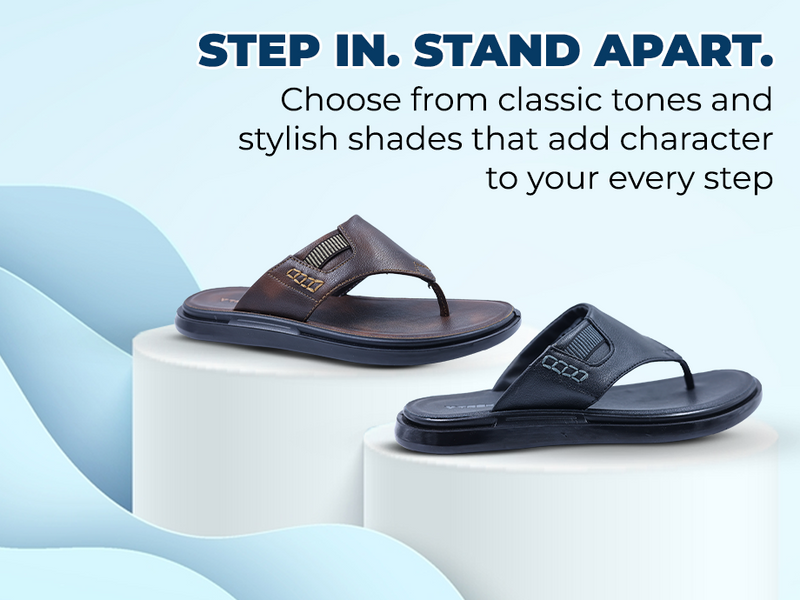 Men’s Slip-On Sandals With Arch Support | TPG-3003 A+ Content