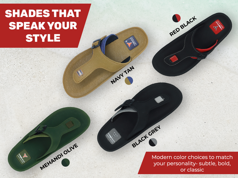 Everyday Slippers With Adjustable Buckle Closure | TR-T0101 A+ Content