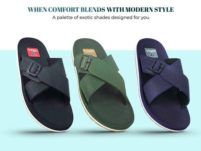 Adjustable Flip-Flops With Criss Cross Straps | TFG-1058 A+ Content