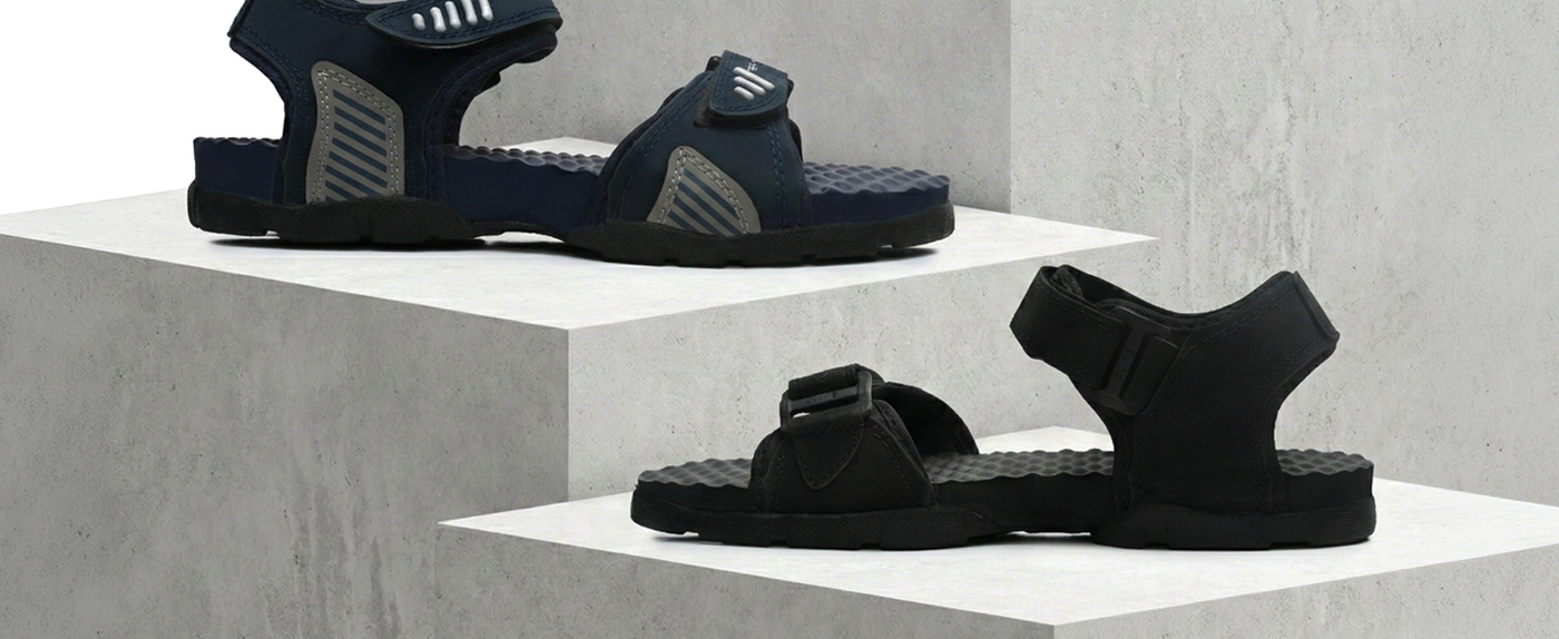 Men’s Sporty & Stylish Sandals With Velcro Straps | TSD-4001 A+ Content