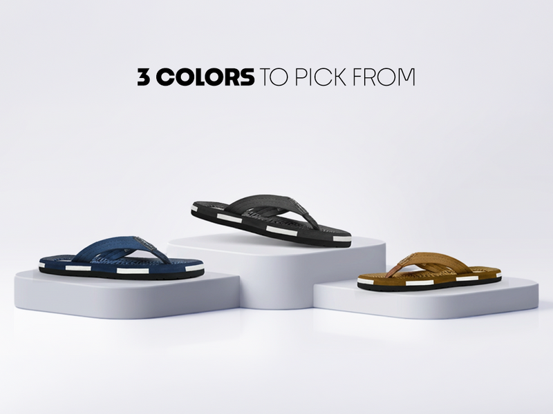 Ortho Flip Flops With Accupressure Points  | TFG-1051 A+ Content