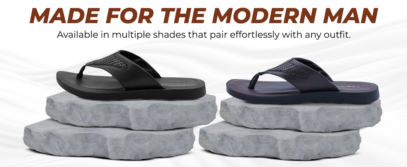 Slip-On Sandals For Men With Arch Support | TPG-3019 A+ Content