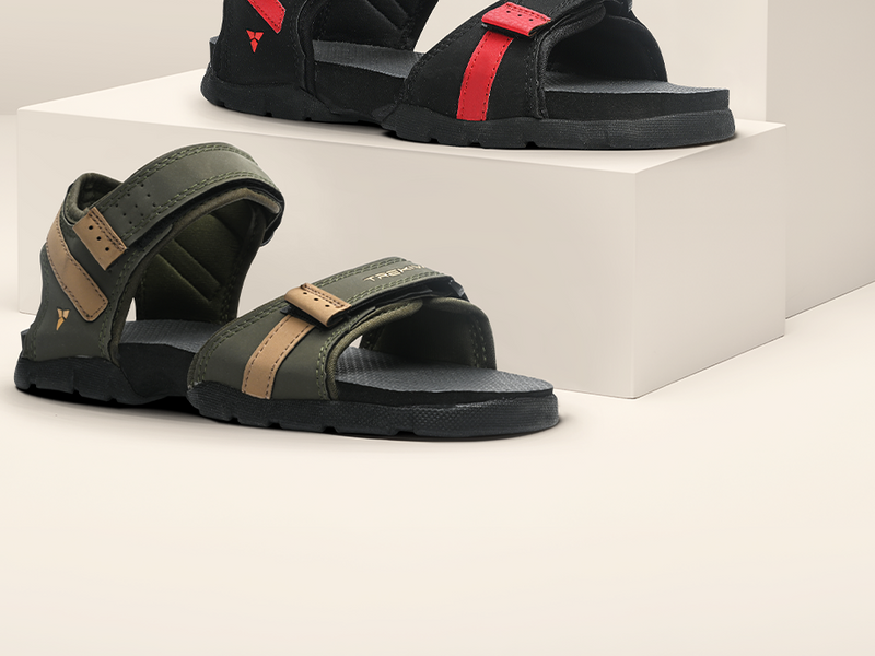 Men’s Sporty & Stylish Sandals With Velcro Straps | TSD-4003 A+ Content