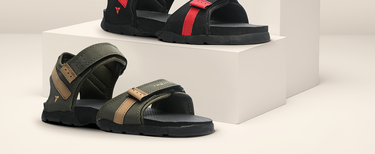 Men’s Sporty & Stylish Sandals With Velcro Straps | TSD-4003 A+ Content